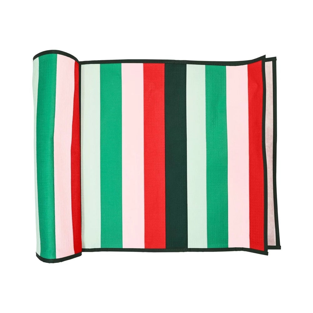 Christmas Striped Table Runner - Spritz™ - Bellso